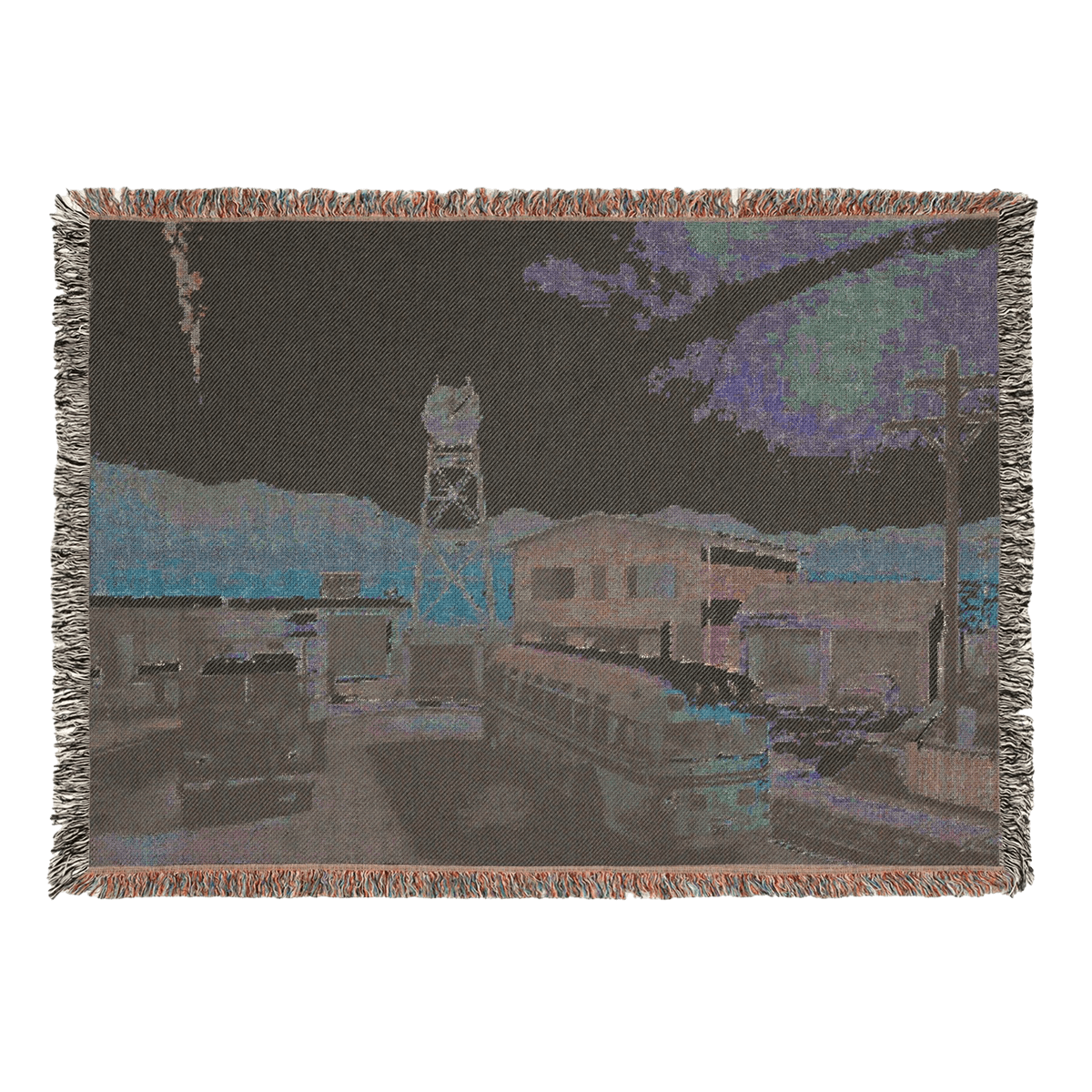 1950 Nuketown Woven Blanket