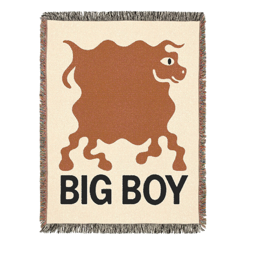Big Boy Woven Blanket