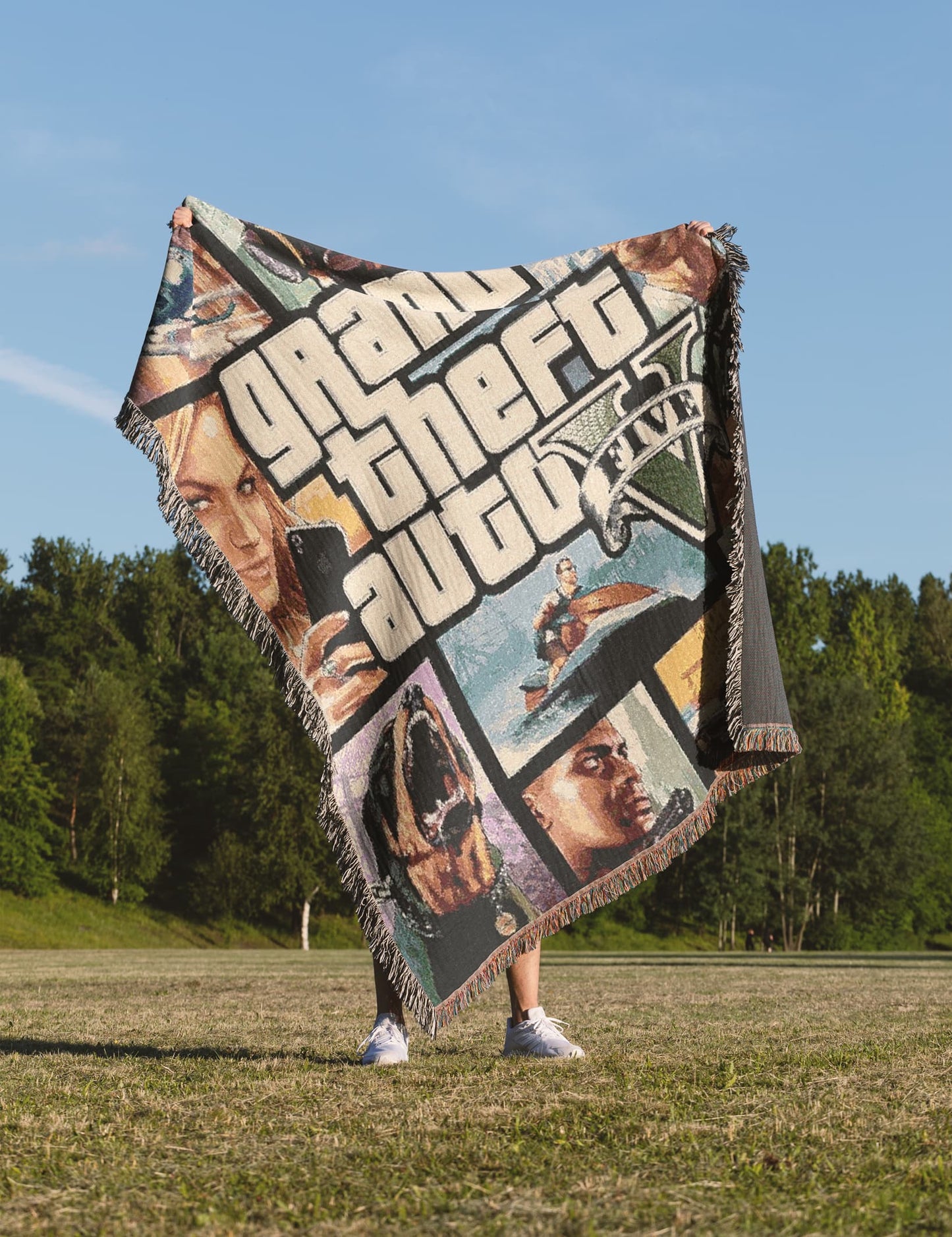 GTA V Woven Blanket