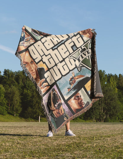 GTA V Woven Blanket