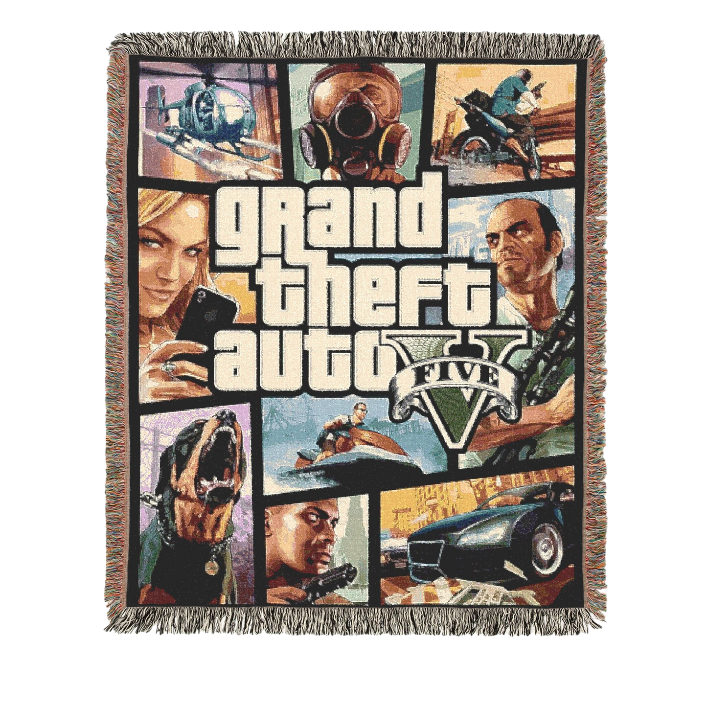GTA V Woven Blanket