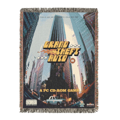 Vintage GTA Woven Blanket