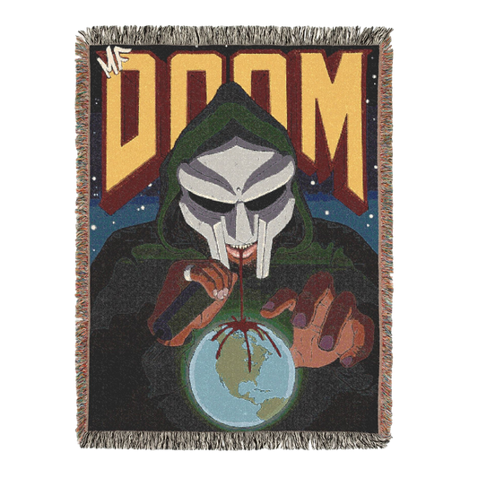 MF Doom Woven Blanket